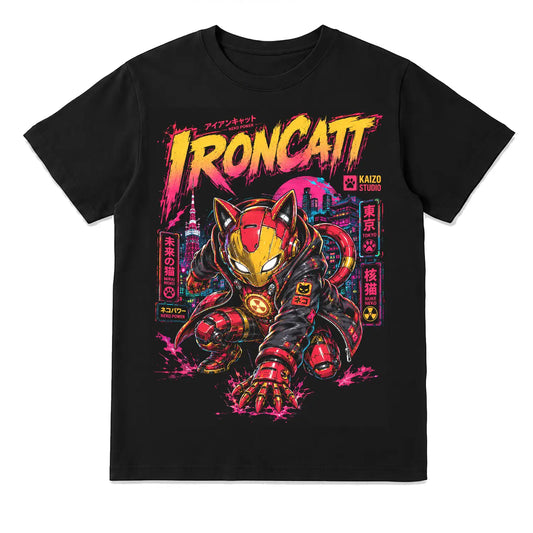 Ironcatt Neko Power T-Shirt