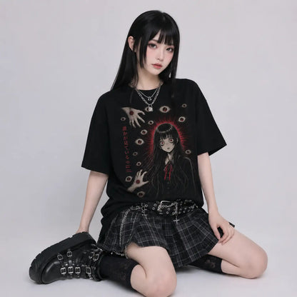 Someone Is Watching Japanese Horror T-Shirt
