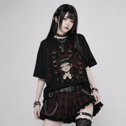 The Whispers Never Stop Japanese Horror T-Shirt