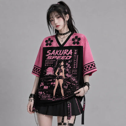 Sakura Speed Japanese Street Racing Jersey