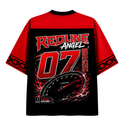 Redline Angel No Fear No Brakes Japanese Street Racing Jersey