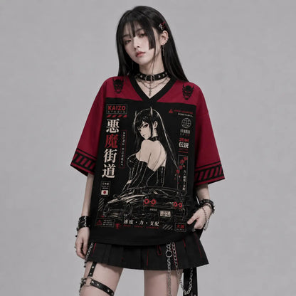 Akuma Highway JDM Jersey – Dark Japanese Street Racing