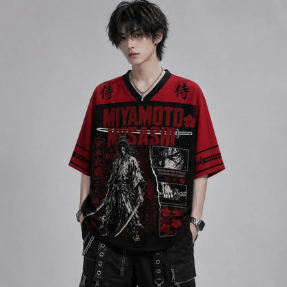 Miyamoto Musashi Way of Two Swords Japanese Samurai Jersey