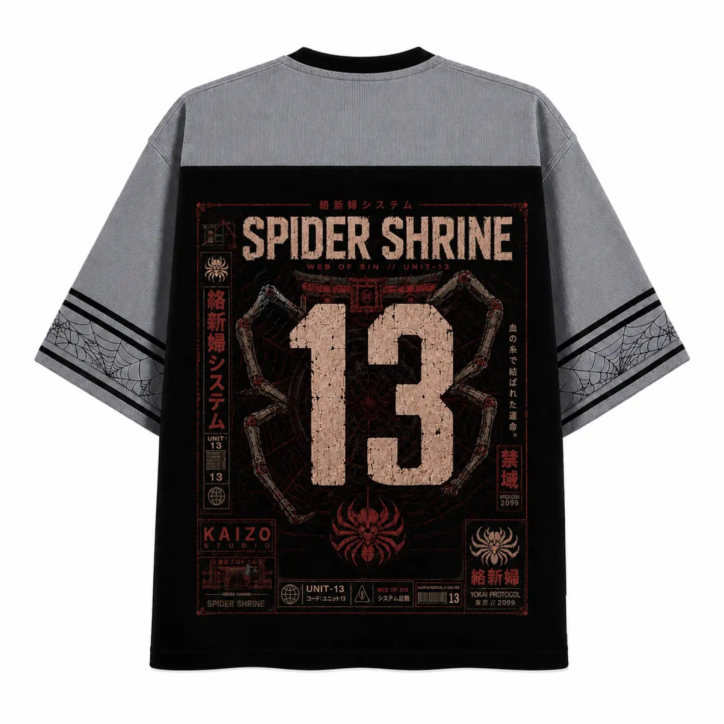 Spider Shrine Unit 13 Cyber Yokai Jersey