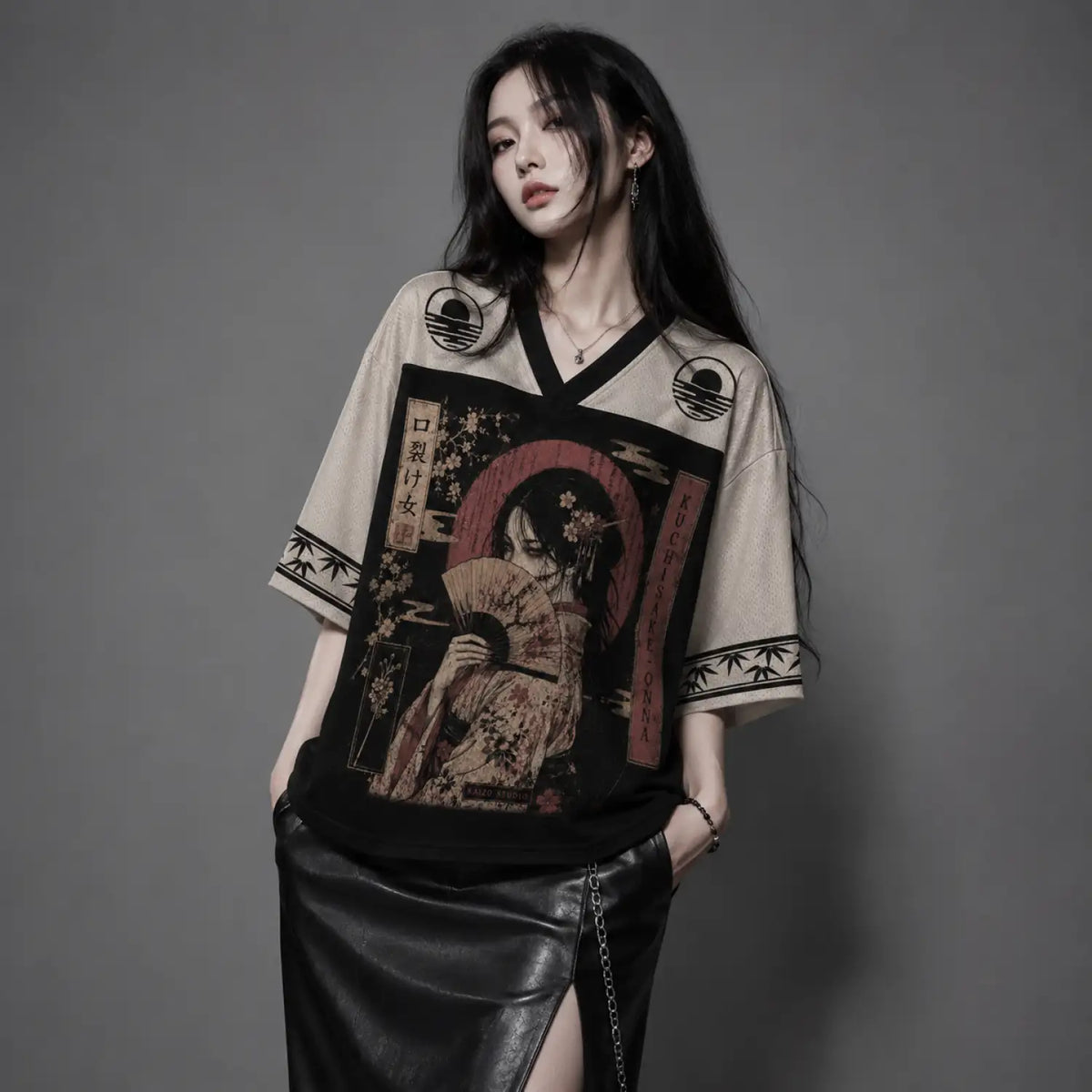 Kuchisake Onna Japanese Urban Legend Jersey