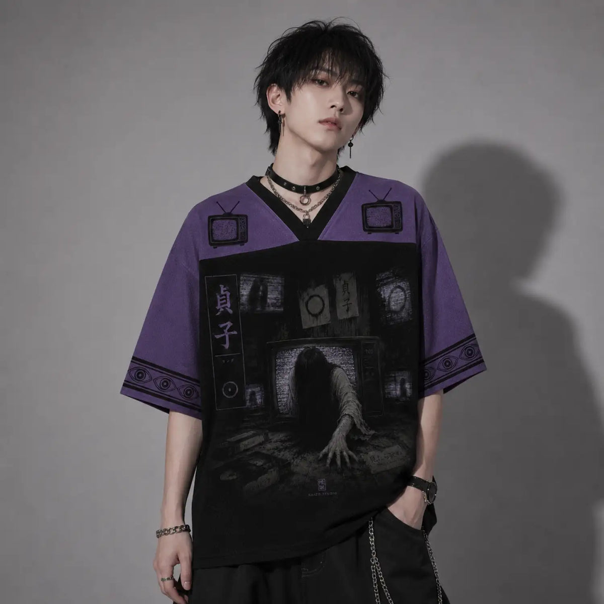 Sadako Cursed Television Japanese Horror Jersey