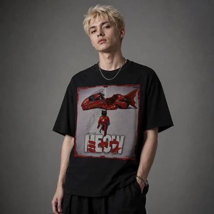 Neo Tokyo Red Machine Japanese Cyberpunk T-Shirt