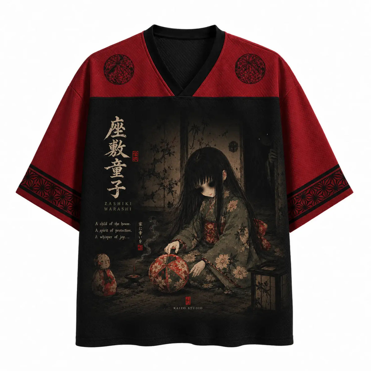 Zashiki Warashi Child of the House Japanese Yokai Jersey