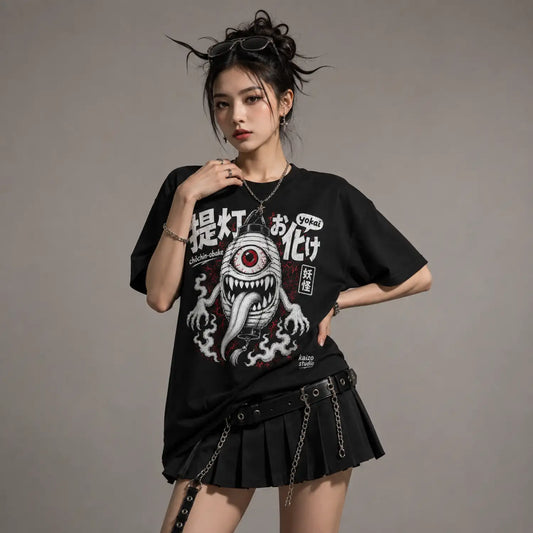 Chochin Obake Japanese Yokai T-Shirt