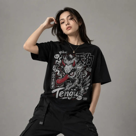 Tengu Yokai Japanese Folklore T-Shirt