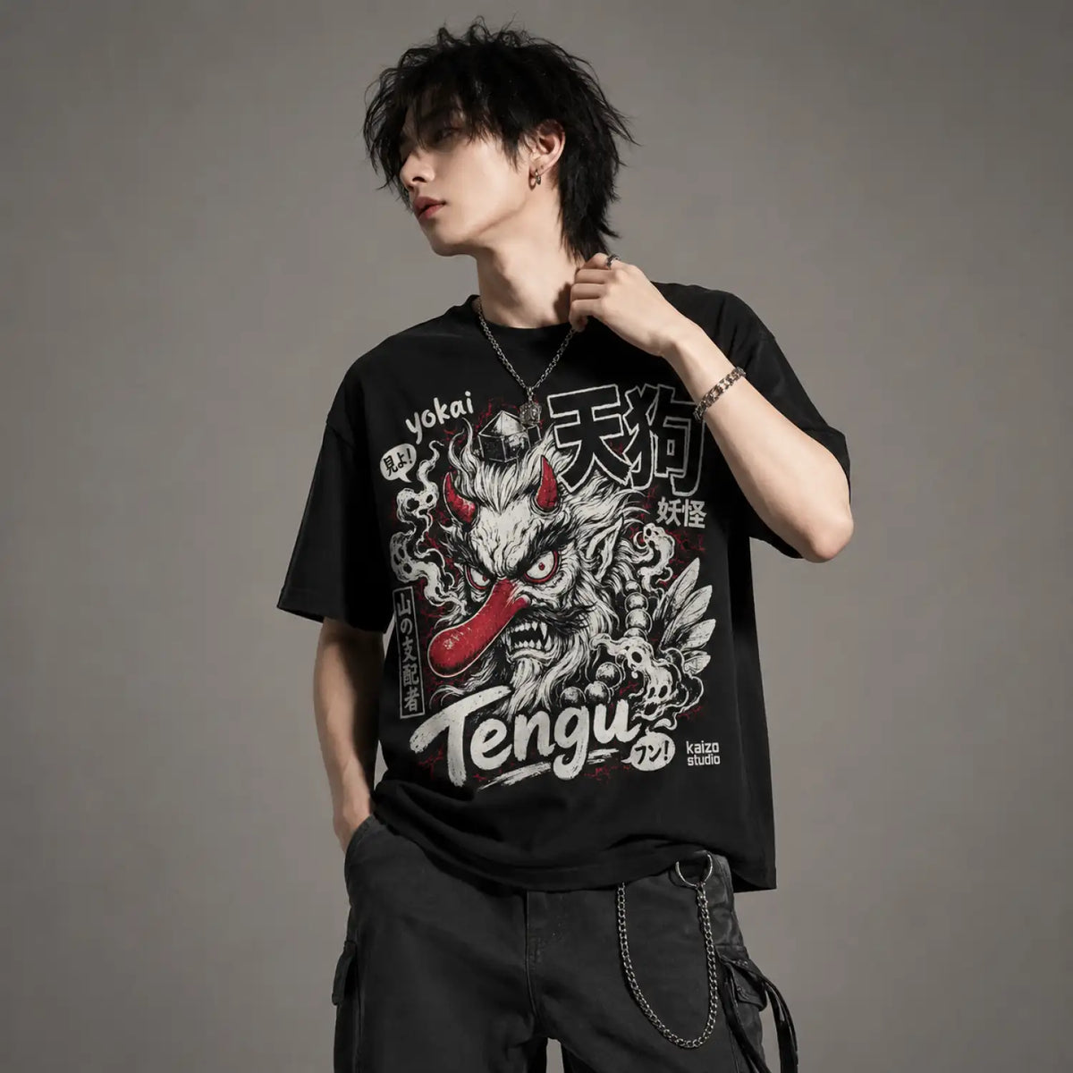 Tengu Yokai Japanese Folklore T-Shirt