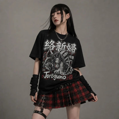Jorogumo Japanese Yokai T-Shirt
