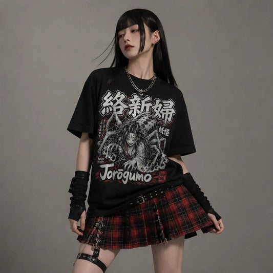 Jorogumo Japanese Yokai T-Shirt