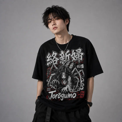 Jorogumo Japanese Yokai T-Shirt