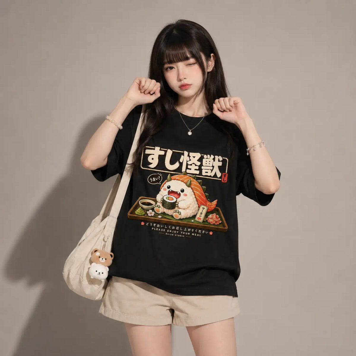 Sushi Kaiju Japanese T-Shirt