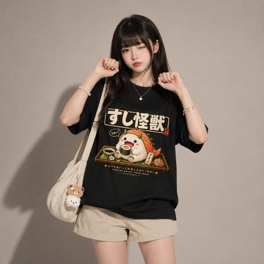 Sushi Kaiju Japanese T-Shirt