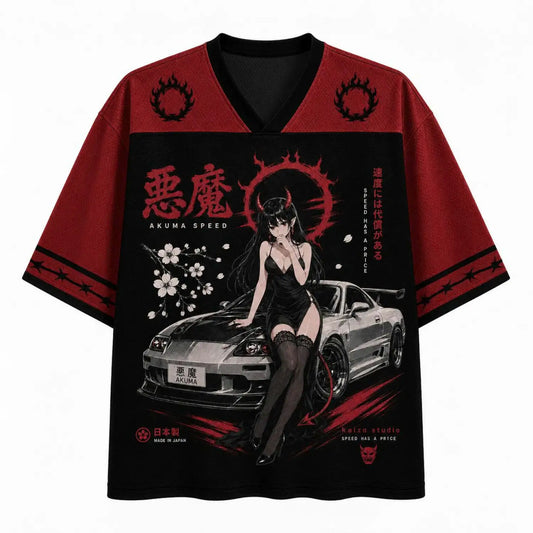 Akuma Speed Japanese Demon Girl Jersey