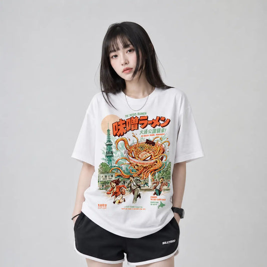 Miso Ramen Kaiju Japanese T-Shirt