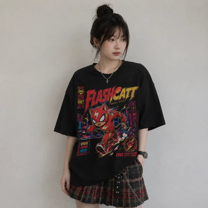 Flash Catt Neon City T-Shirt