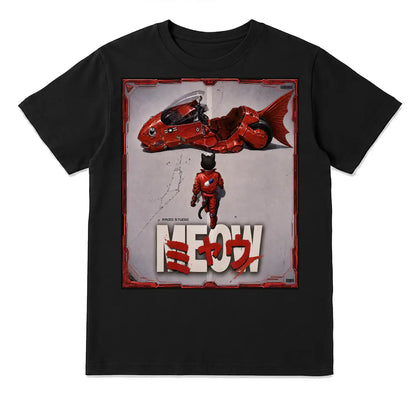 Neo Tokyo Red Machine Japanese Cyberpunk T-Shirt