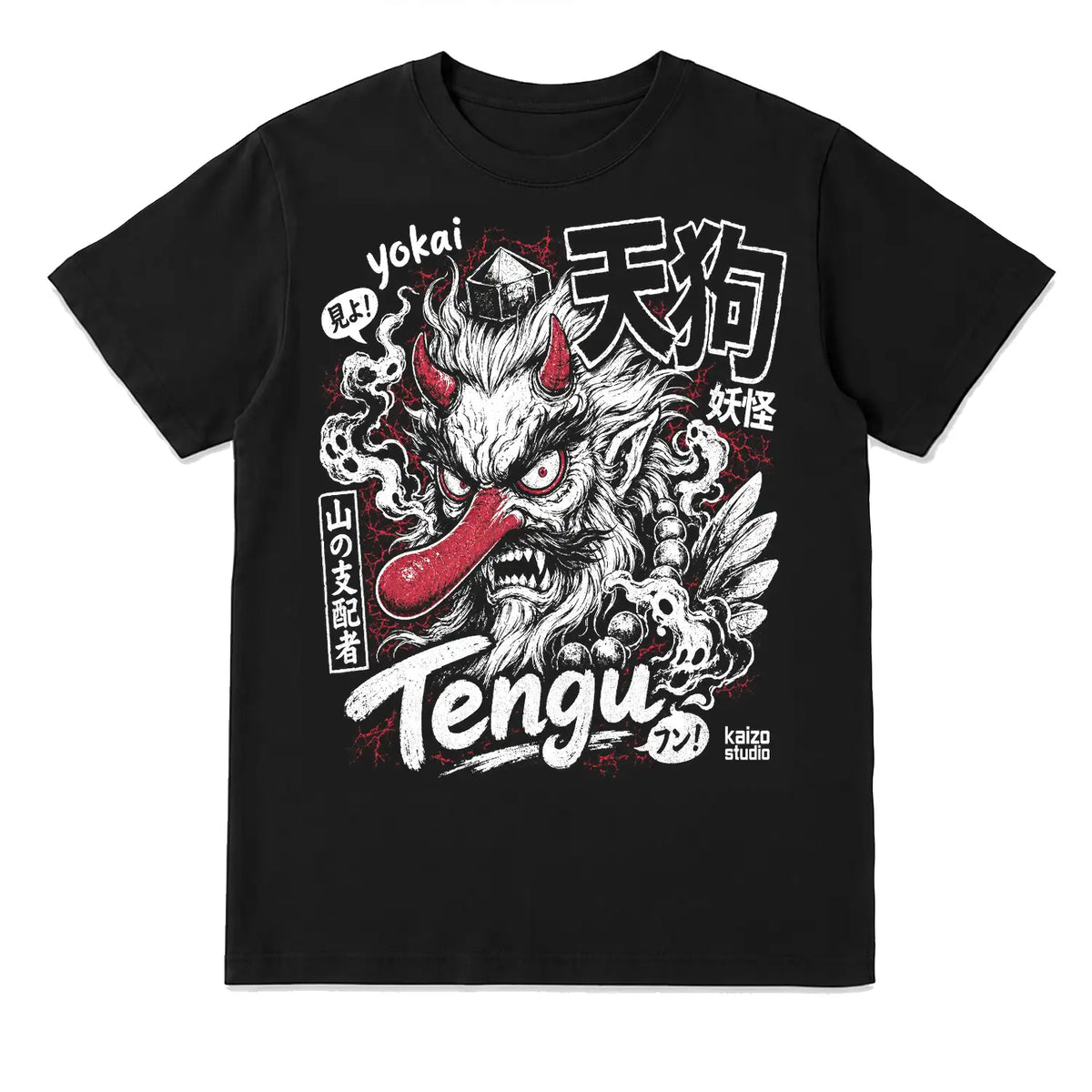 Tengu Yokai Japanese Folklore T-Shirt