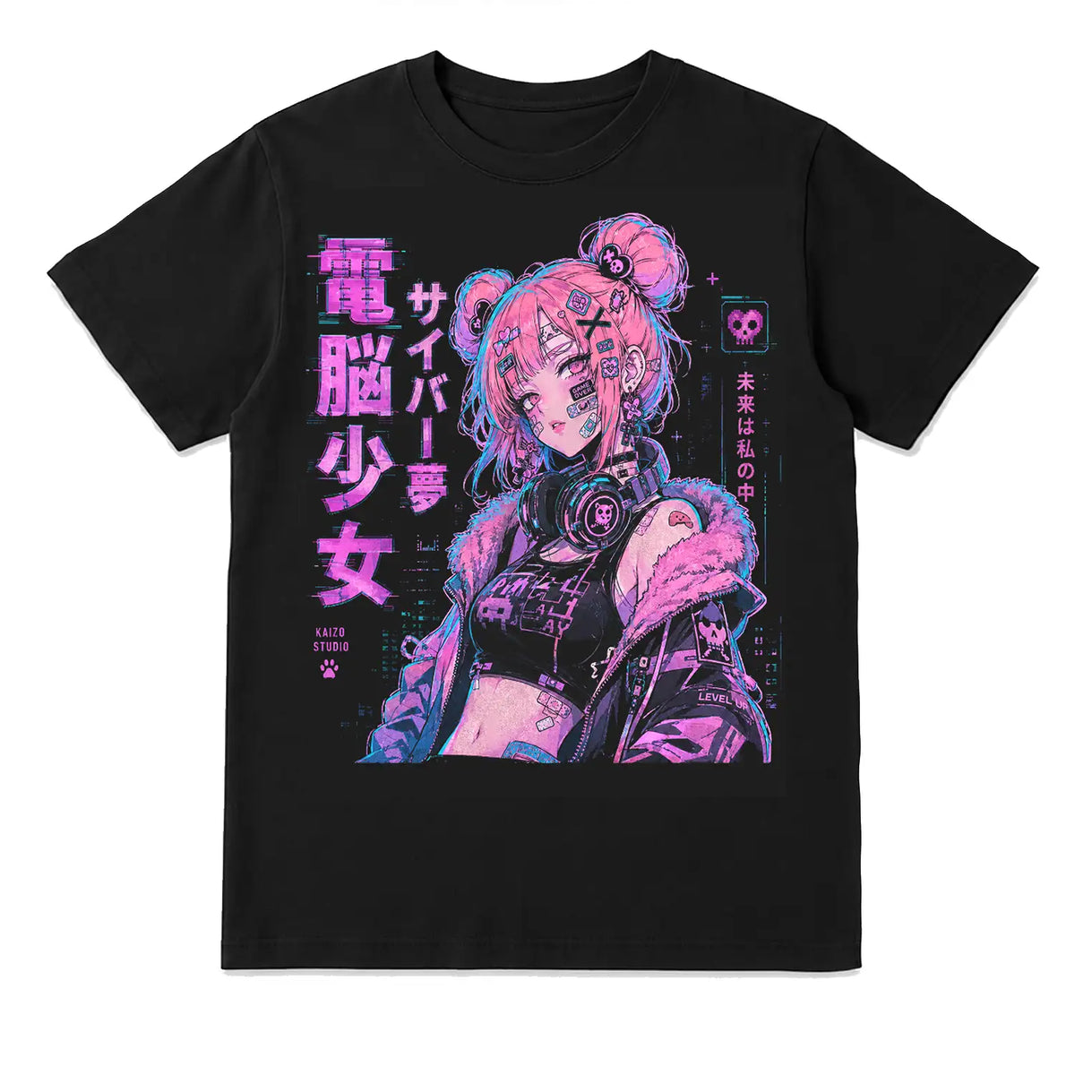 Cyber Dream Girl Japanese T-Shirt