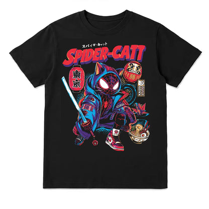 Spider-Cat Tokyo Ninja T-Shirt