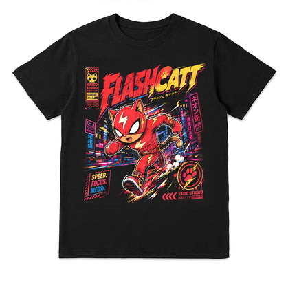 Flash Catt Neon City T-Shirt