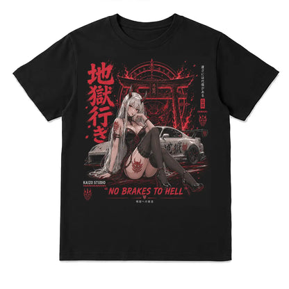 Hell Ride Demon Girl JDM T-Shirt