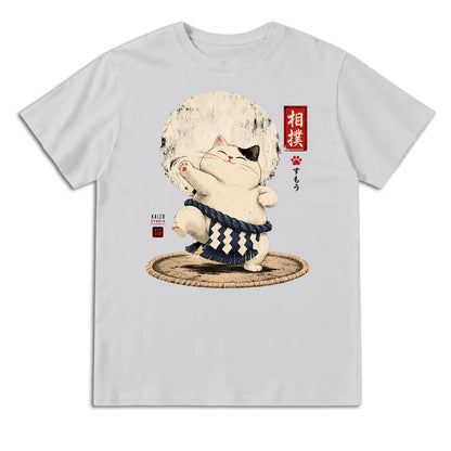 Sumo Cat Japanese T-Shirt